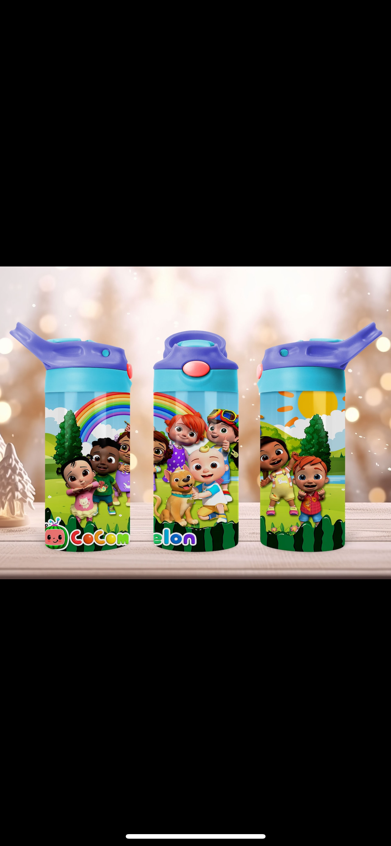 Cocomelon sippy 12 oz
