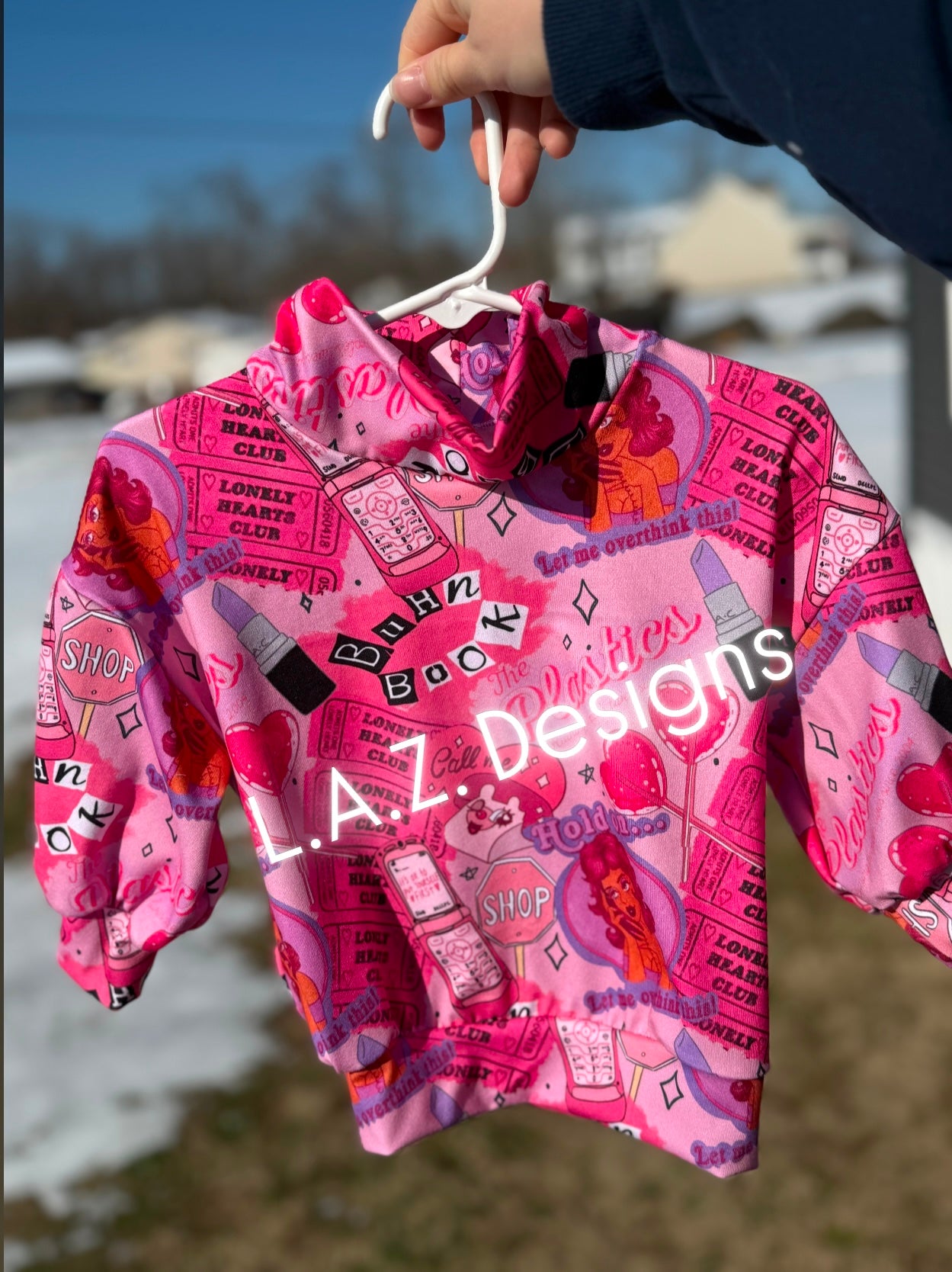 Mean girls inspired mock neck sweater