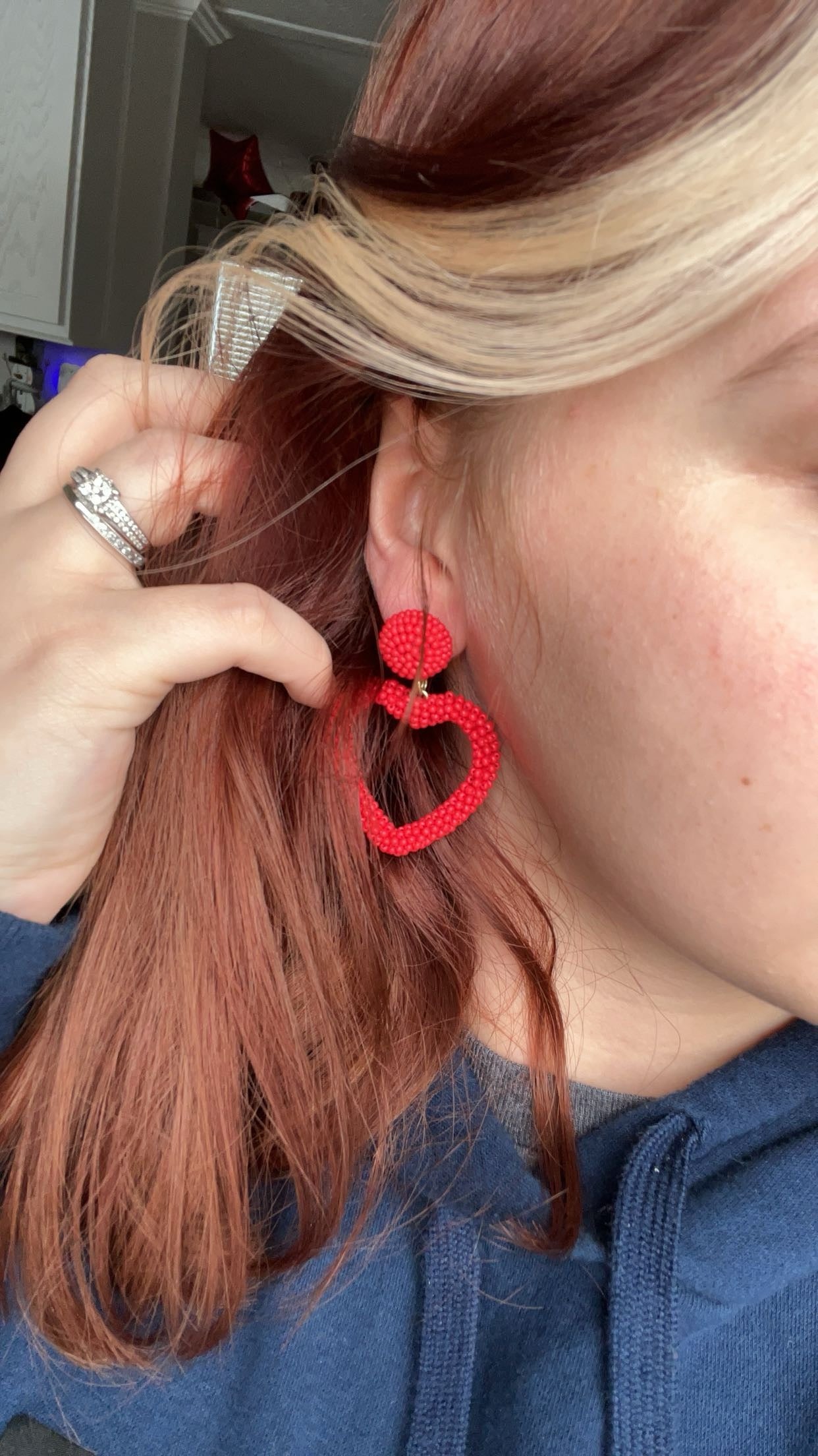 Close to my heart headed earrings