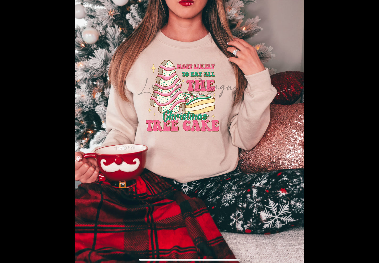 Most likely to eat all the Christmas tree cakes