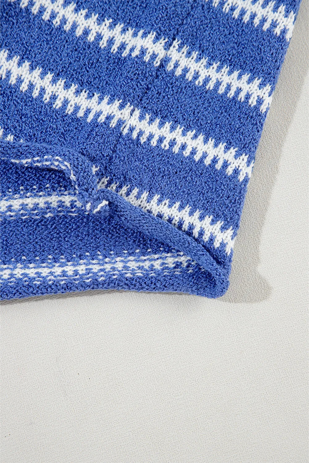 Holly Striped Dropped Shoulder Sweater