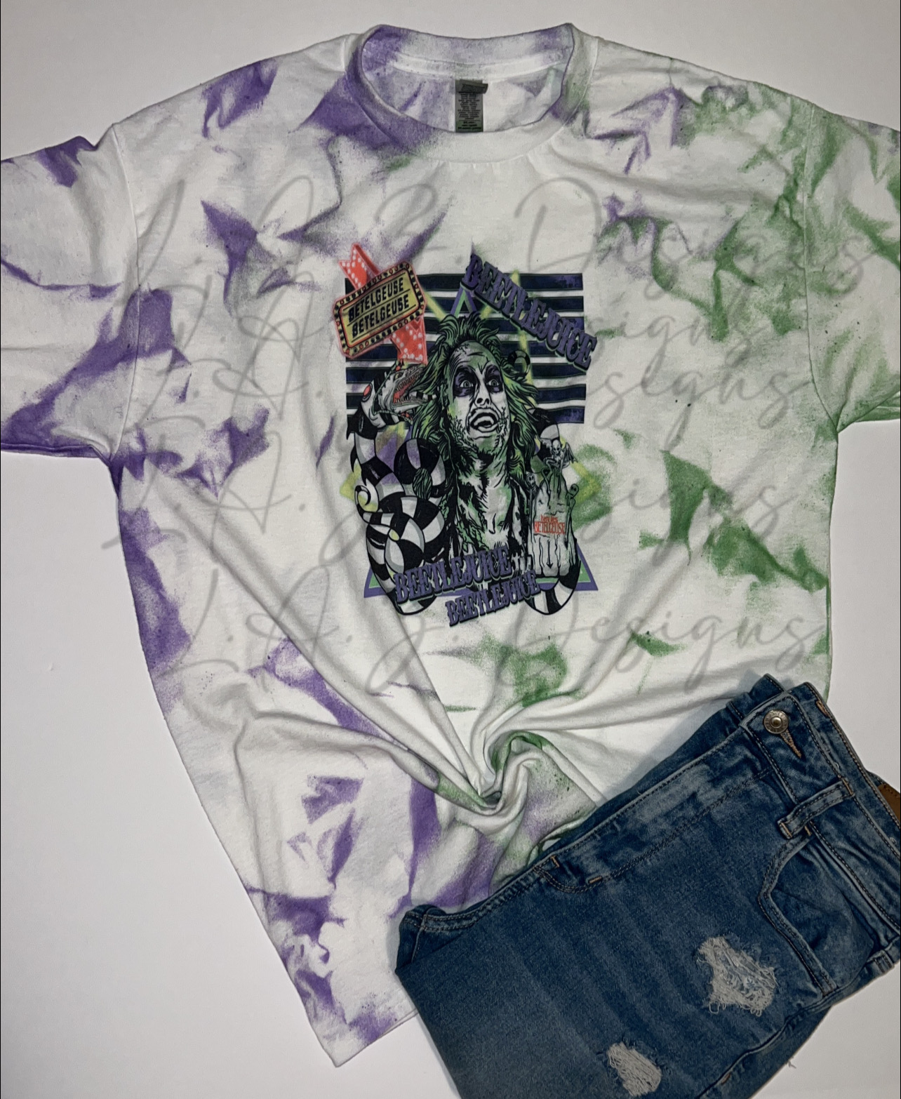 Beetlejuice tie dye