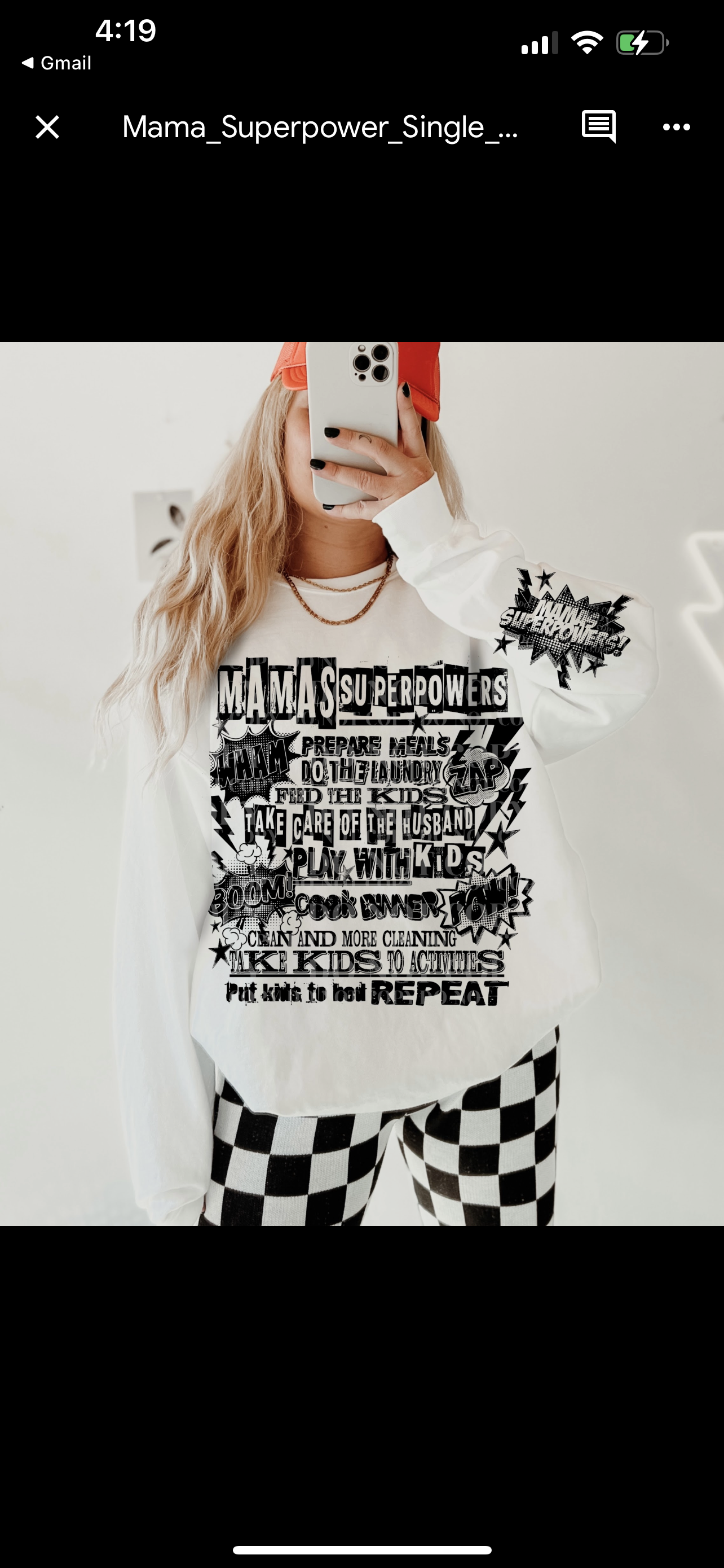 Mama’s superpowers