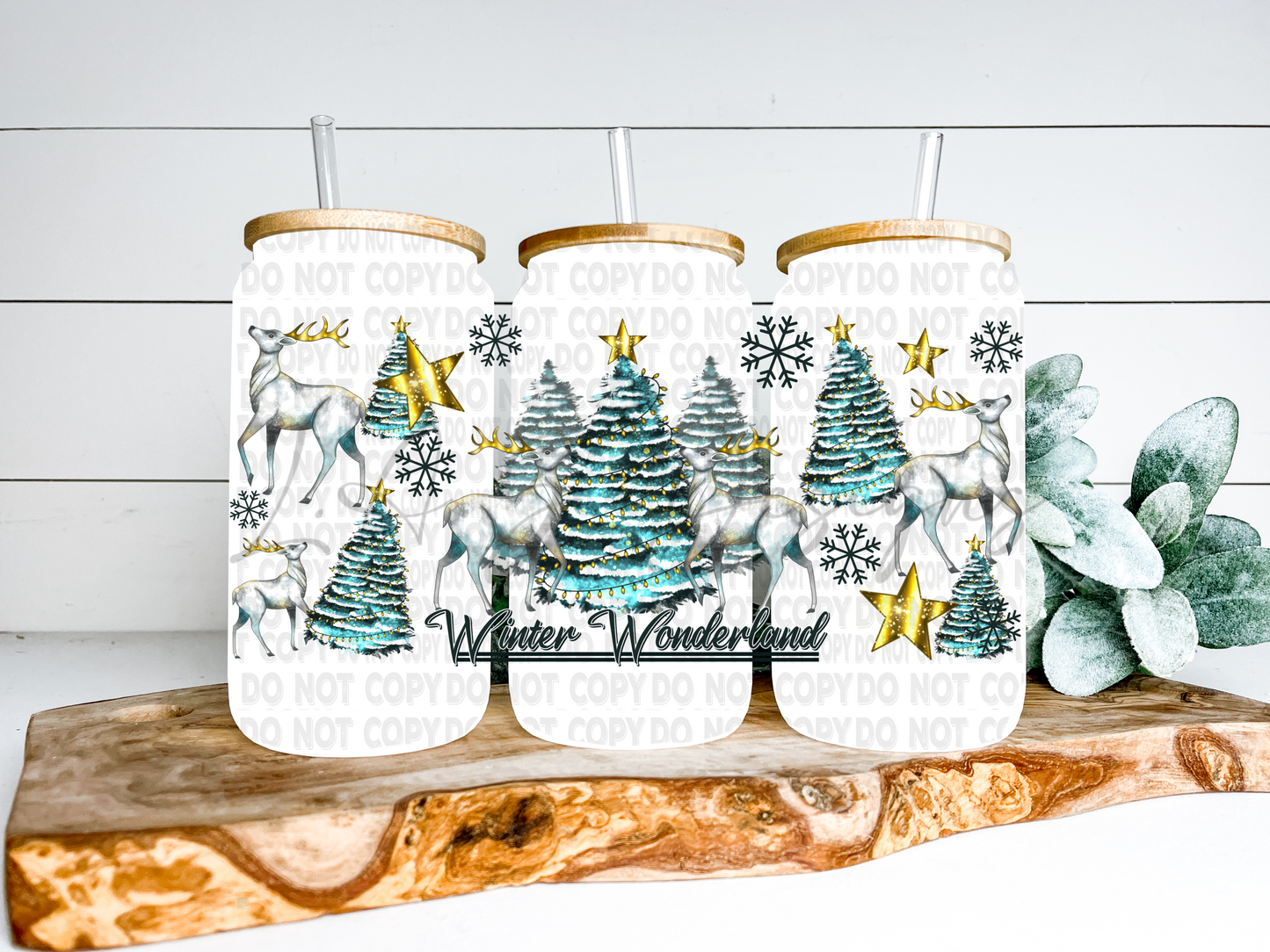Winter wonderland Libbey 16 oz