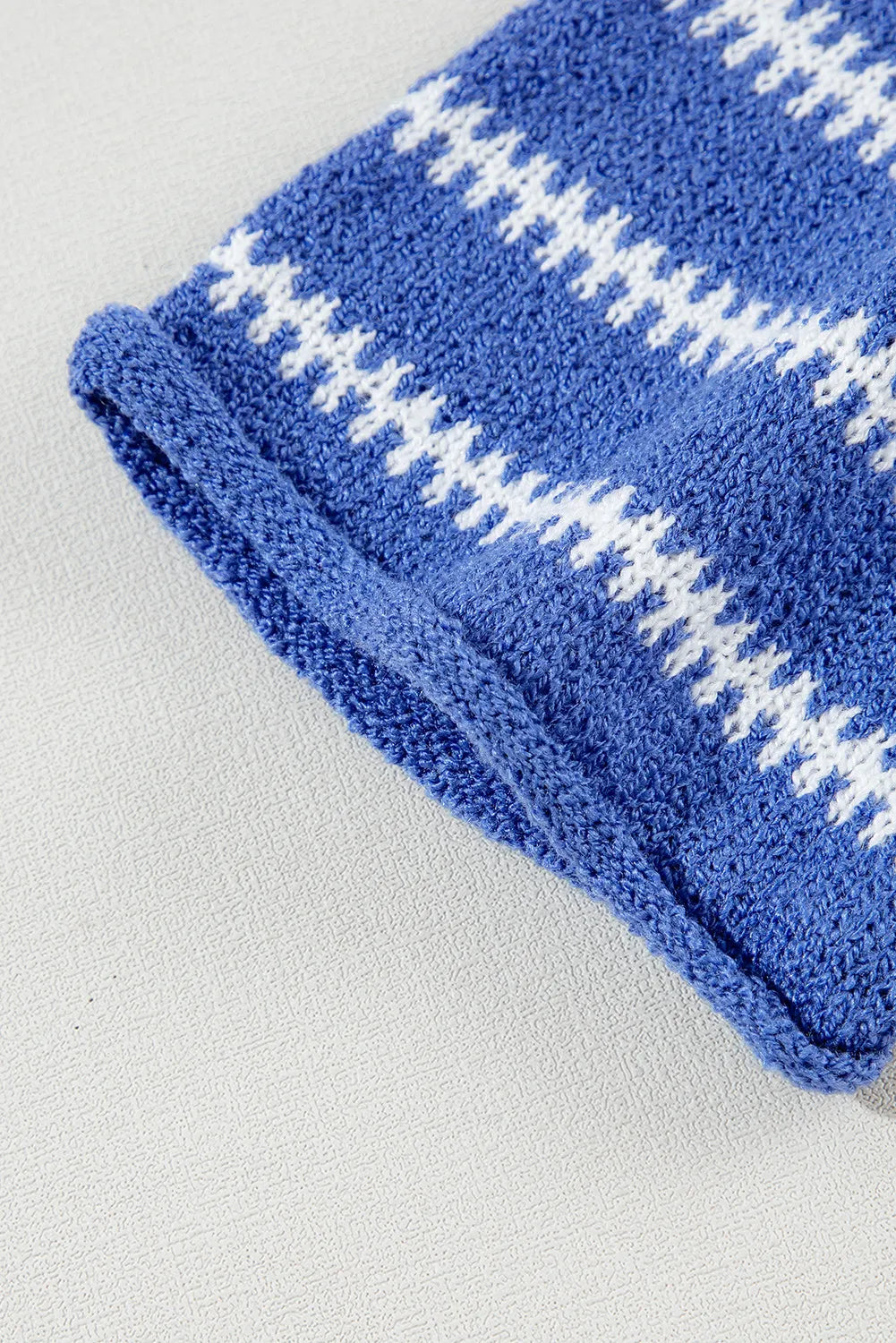 Holly Striped Dropped Shoulder Sweater