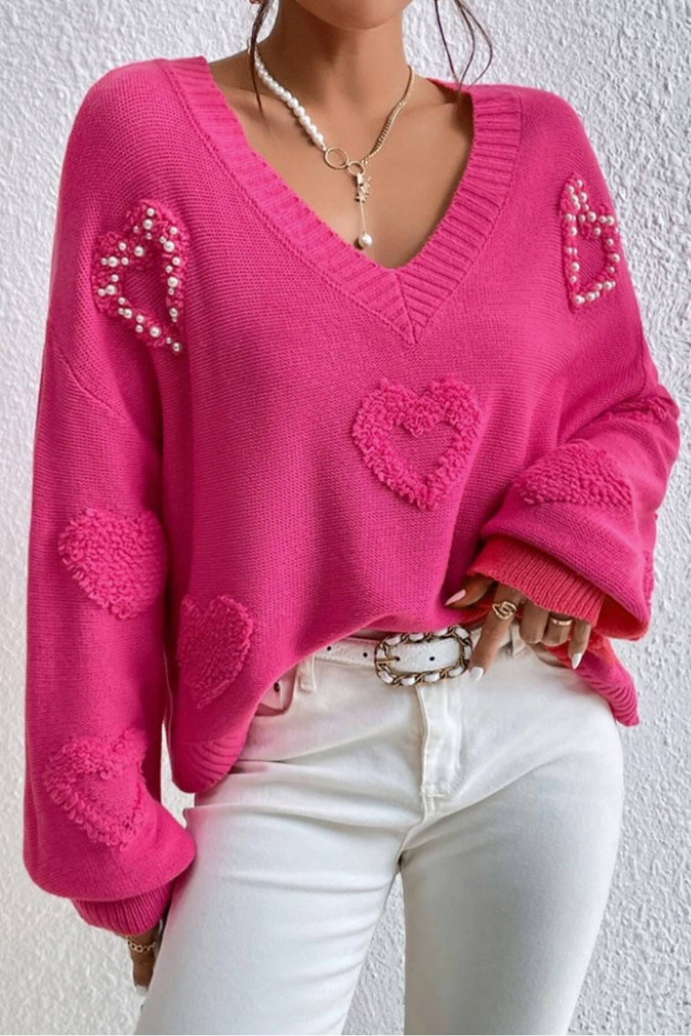 Love V-Neck Sweater