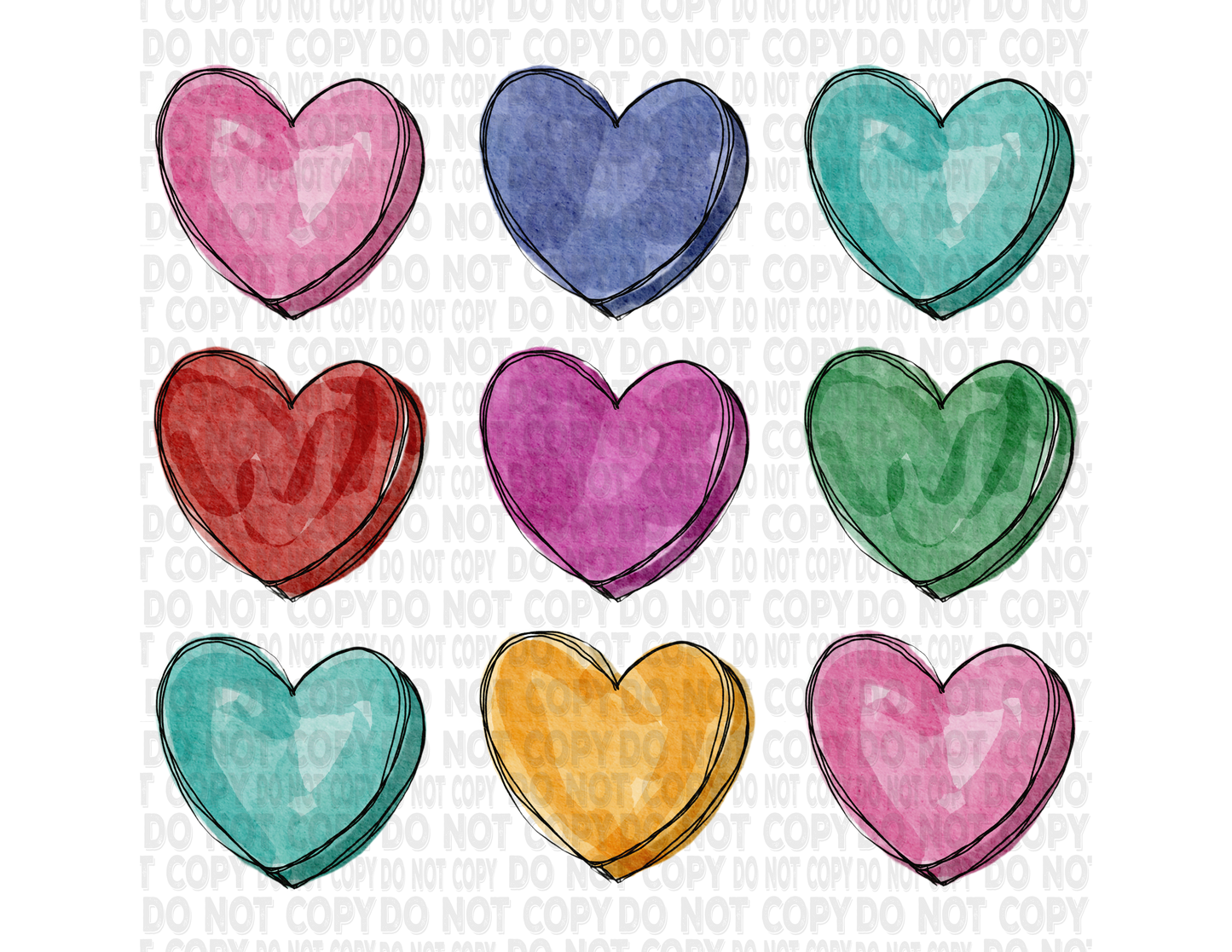 Custom valentine crew