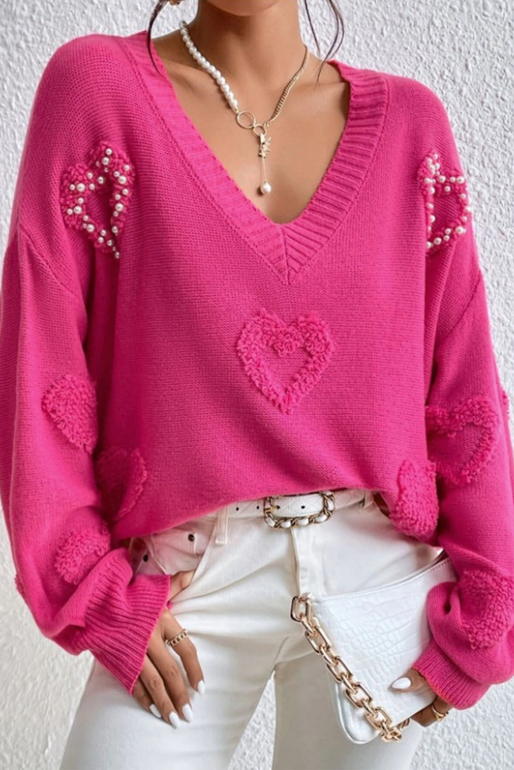 Love V-Neck Sweater