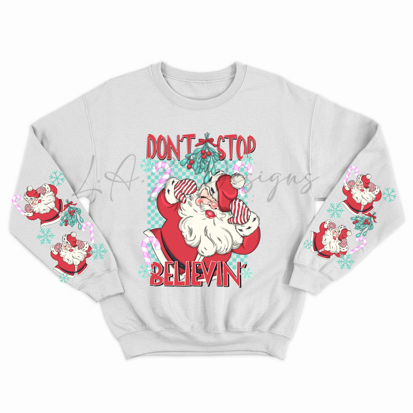 Don’t stop believing w/ sleeve design