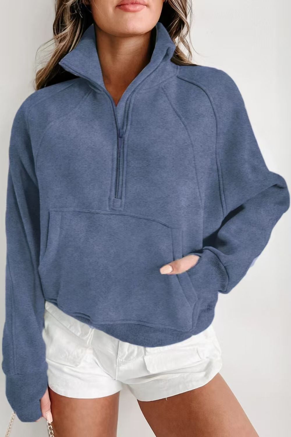 Melissa Half Zip Sweatshirt