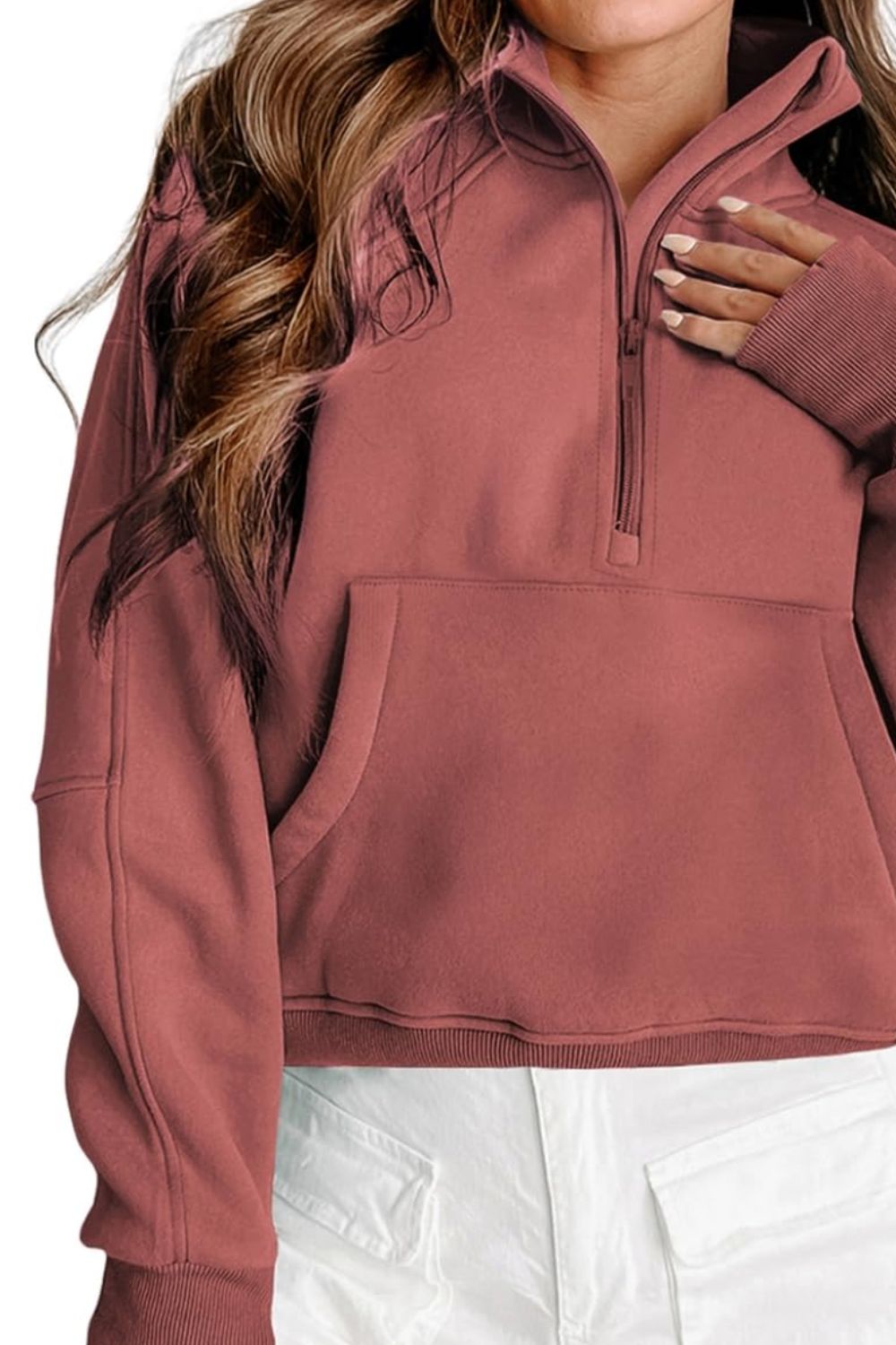 Melissa Half Zip Sweatshirt