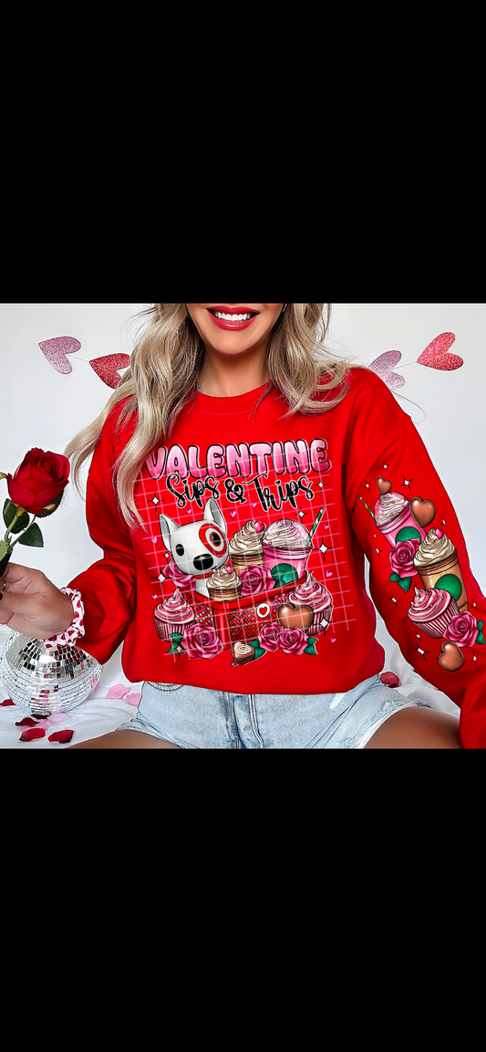 Valentine sips and trips