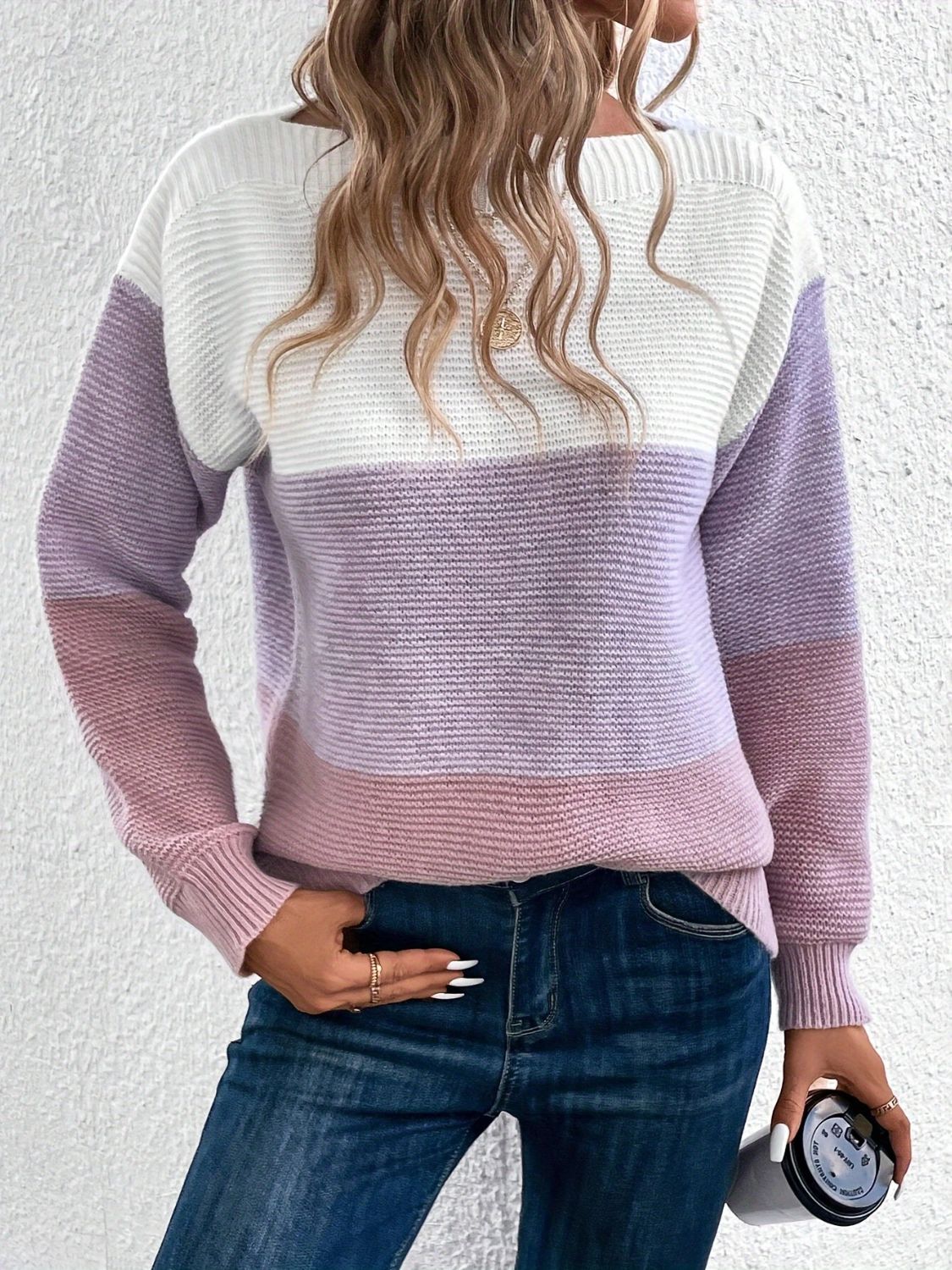 Keri Color Block Sweater