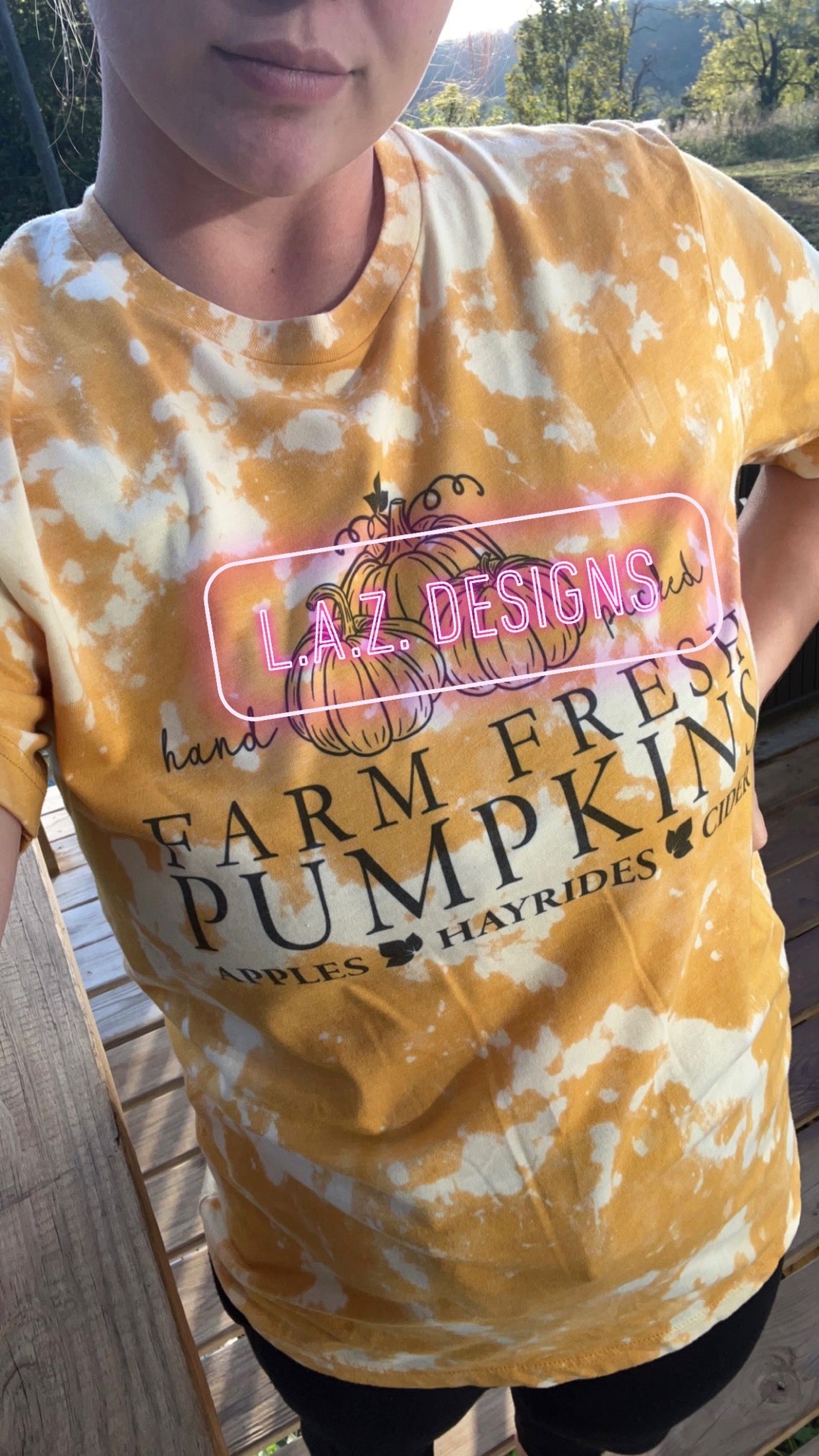 Hand picked farm fresh pumpkins