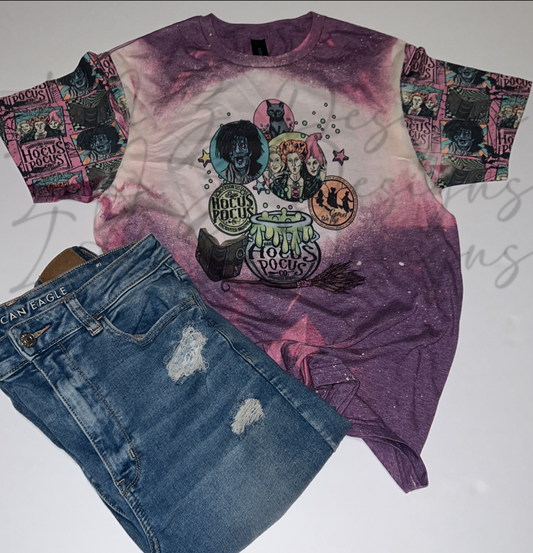 Hocus pocus patterned tee