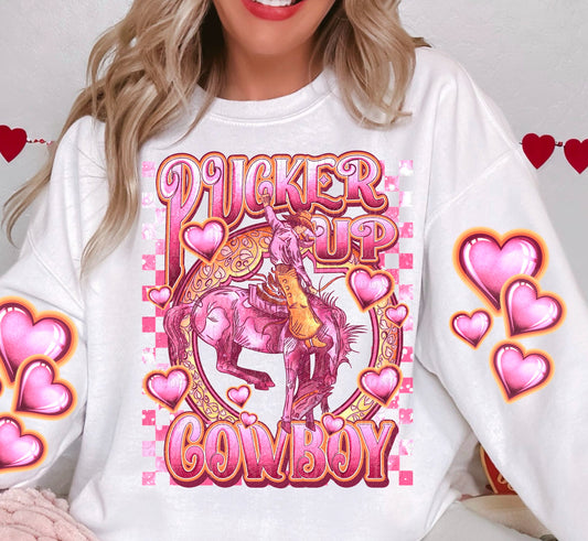 Pucker up cowboy