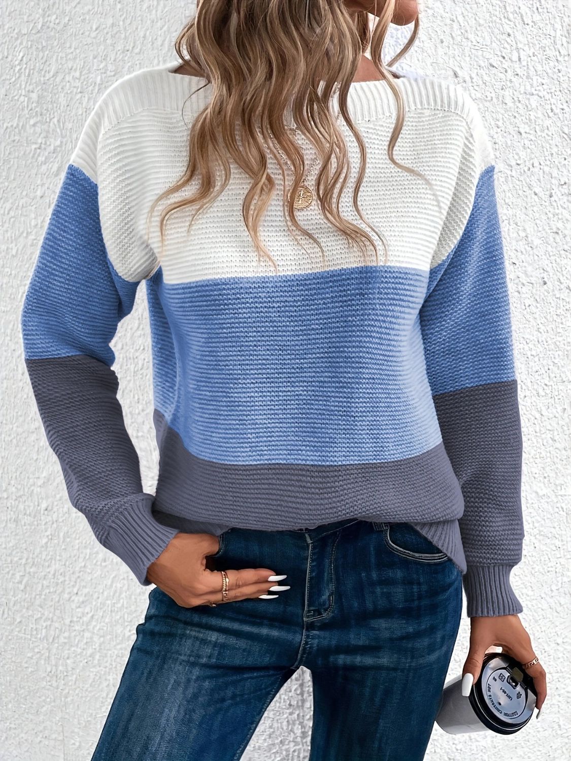 Keri Color Block Sweater