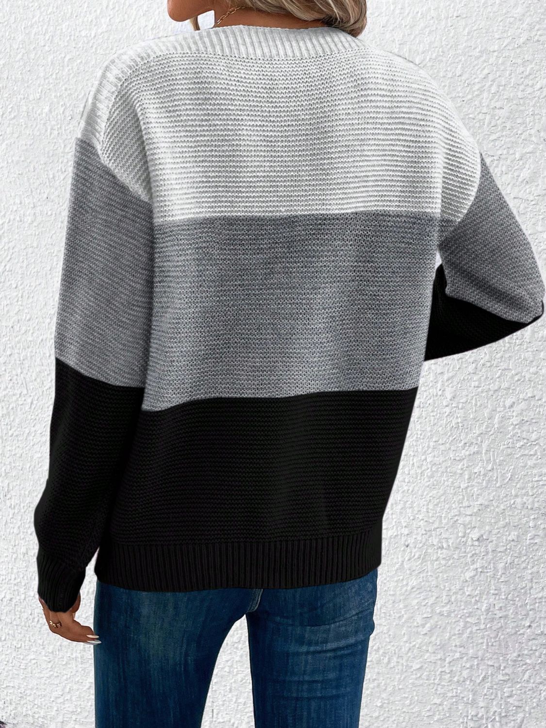 Keri Color Block Sweater
