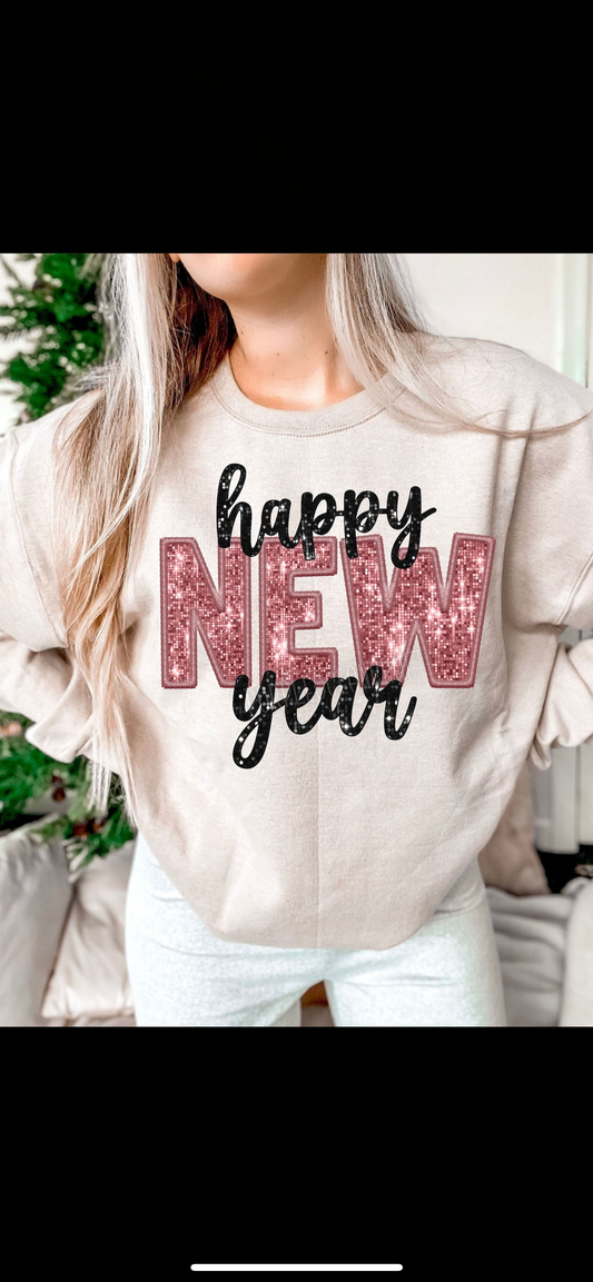 New year sequin