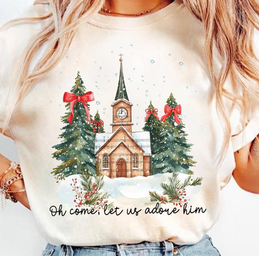 Let us adore him
