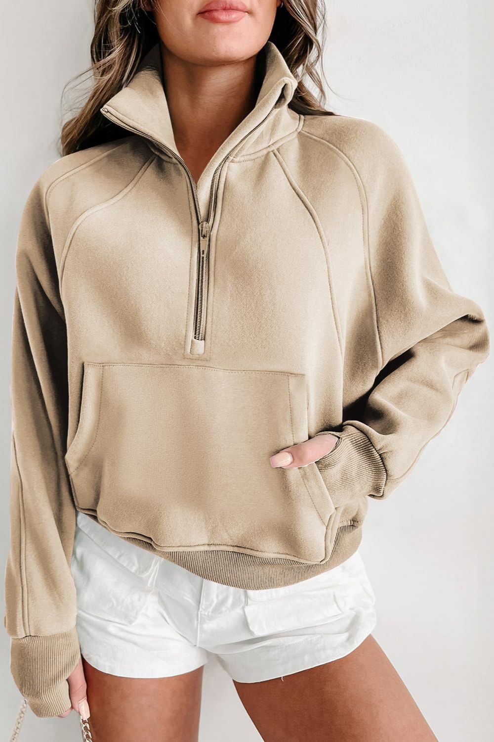Melissa Half Zip Sweatshirt
