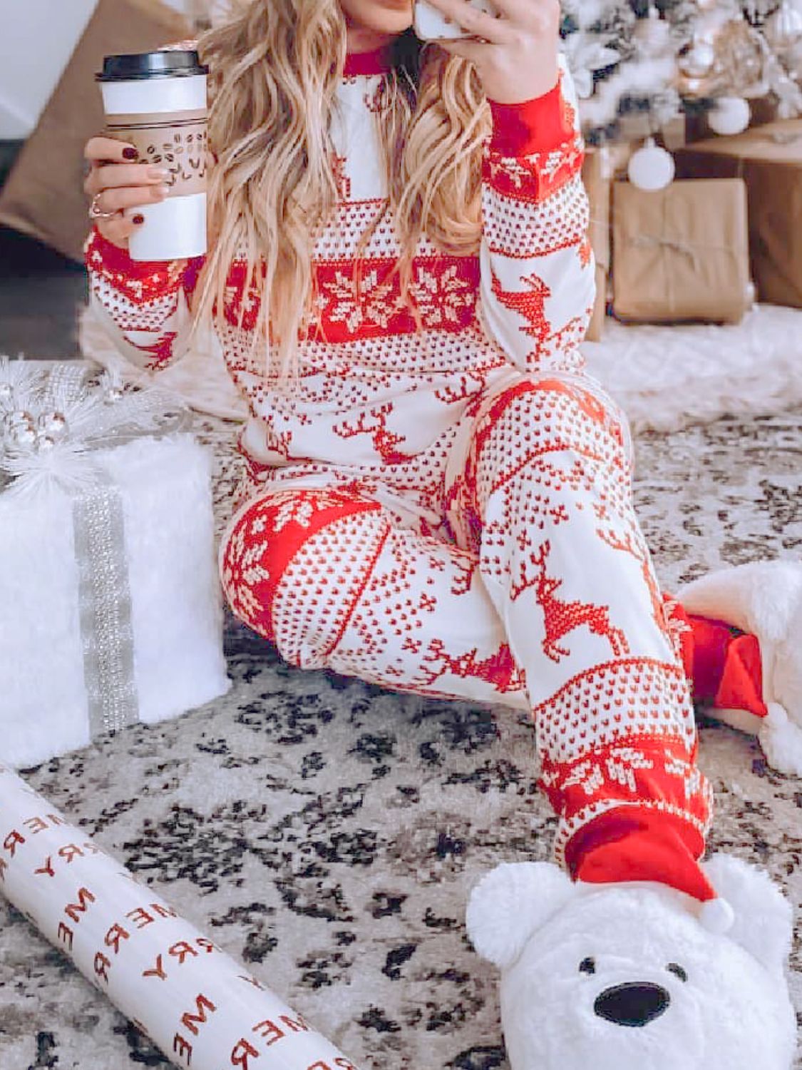 Jessi Christmas ElementTop and Pants Set