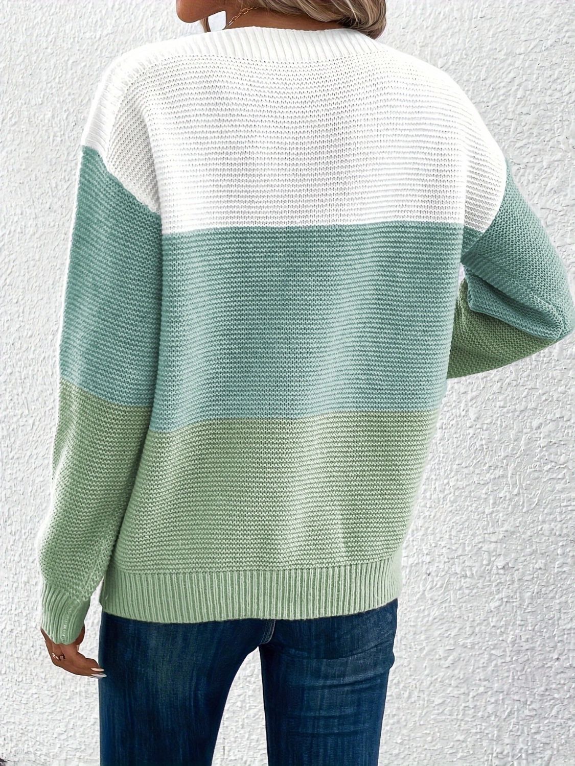 Keri Color Block Sweater