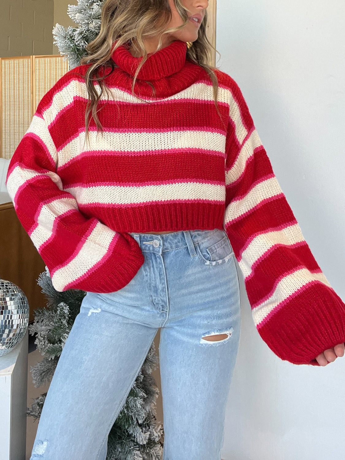 Daisy Cropped Sweater