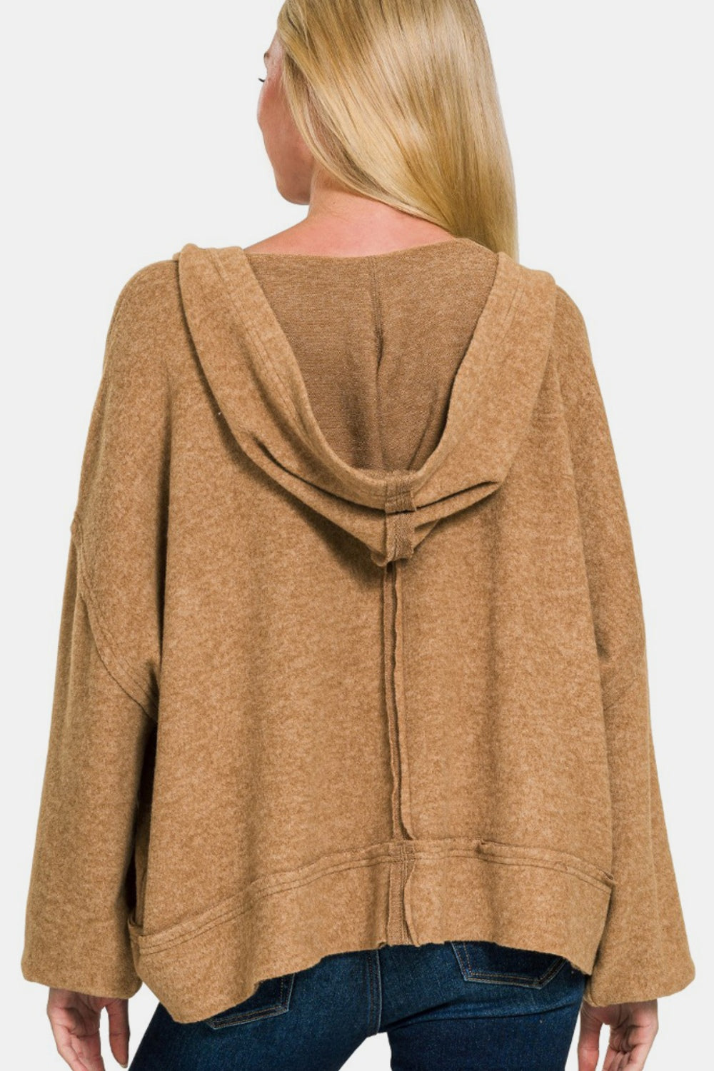 Delilah Exposed Seam Hoodie