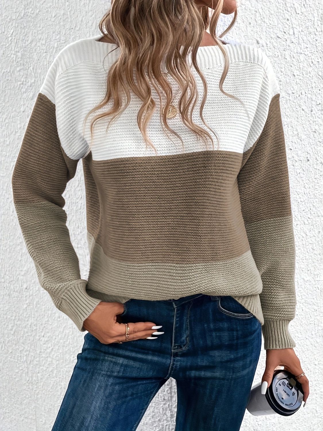 Keri Color Block Sweater