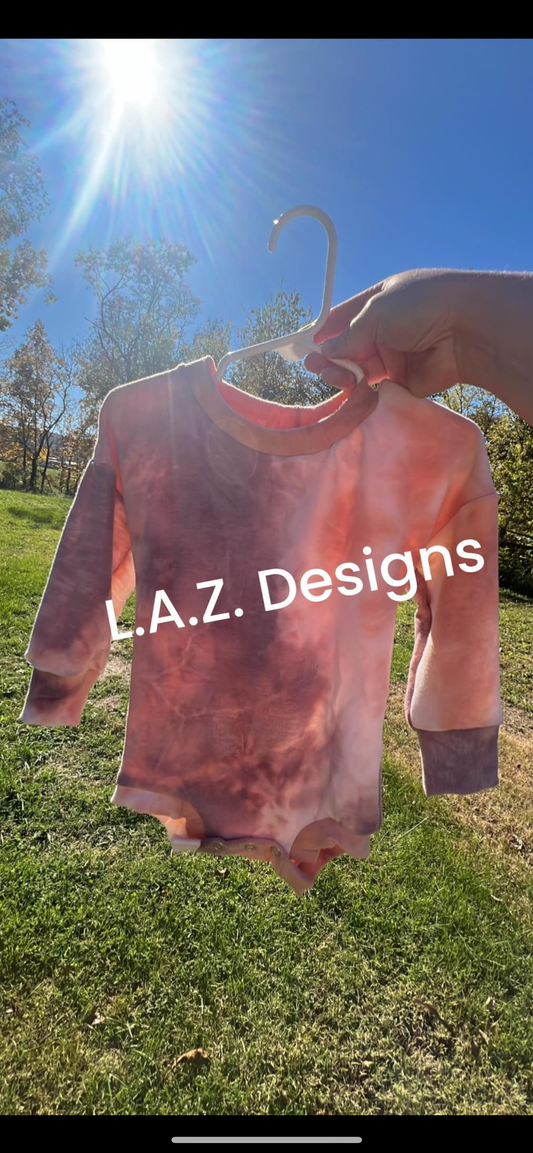 Tie Dye sweater romper
