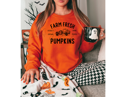 Farm fresh pumpkins