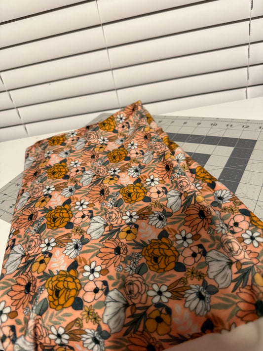 Floral velvet