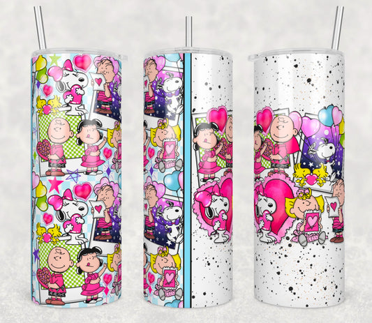 Charlie valentine tumbler