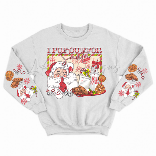 I put out for Santa w/ sleeve designs