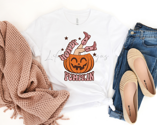 Howdy pumpkin