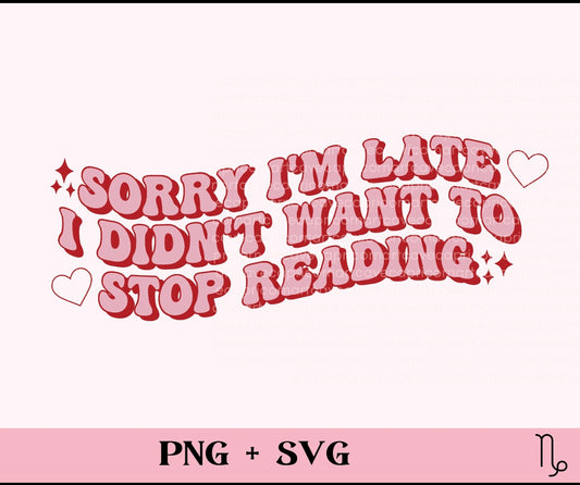 Sorry I’m late crew