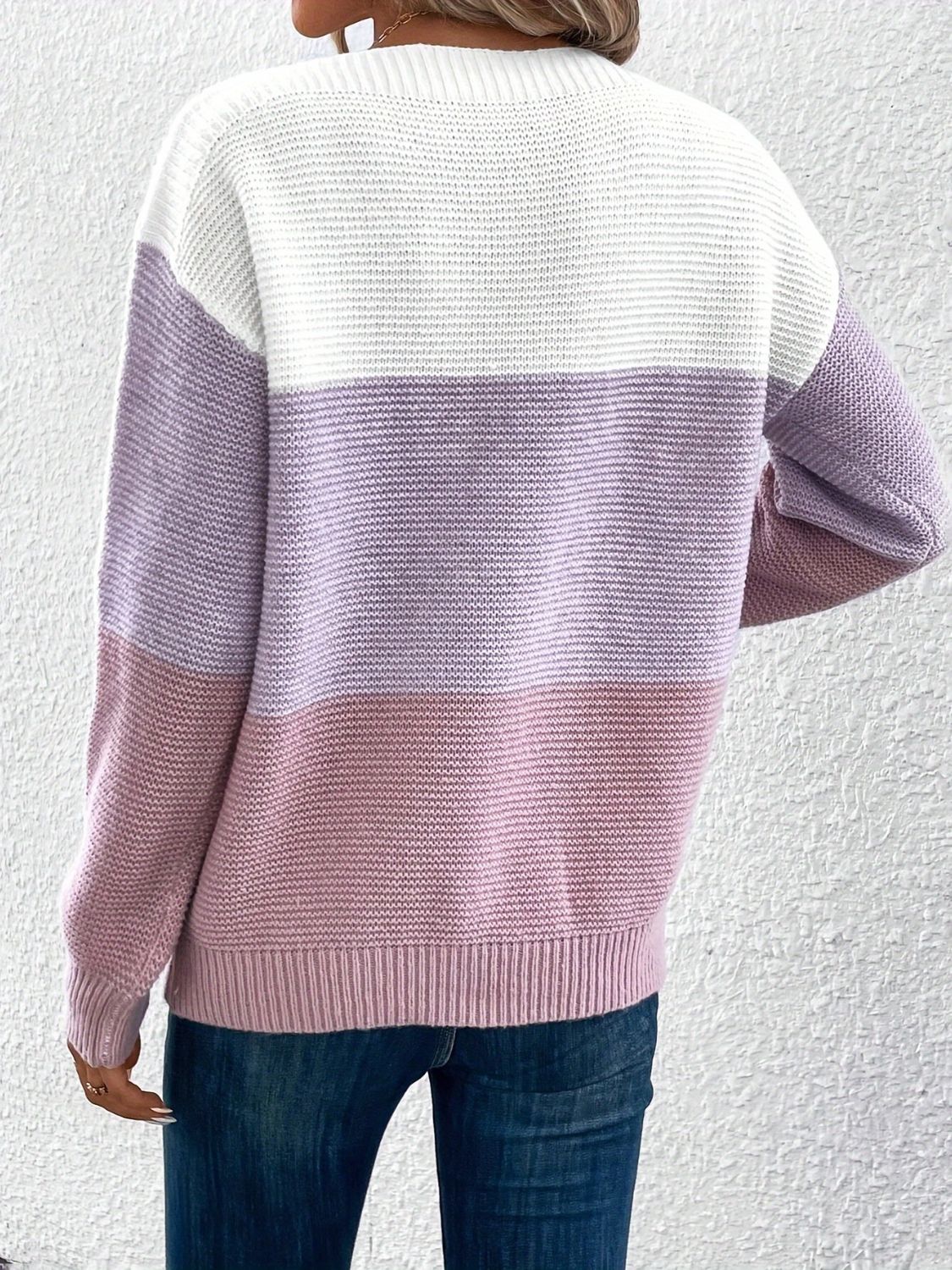 Keri Color Block Sweater
