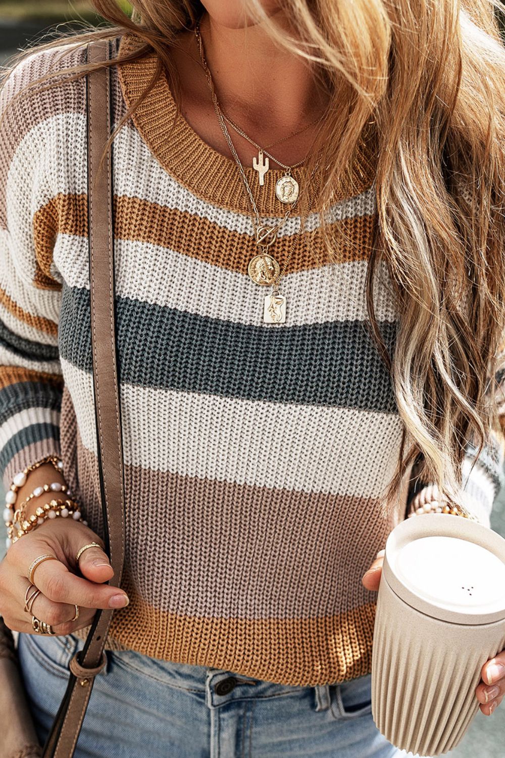 Sabrina Dropped Shoulder Sweater