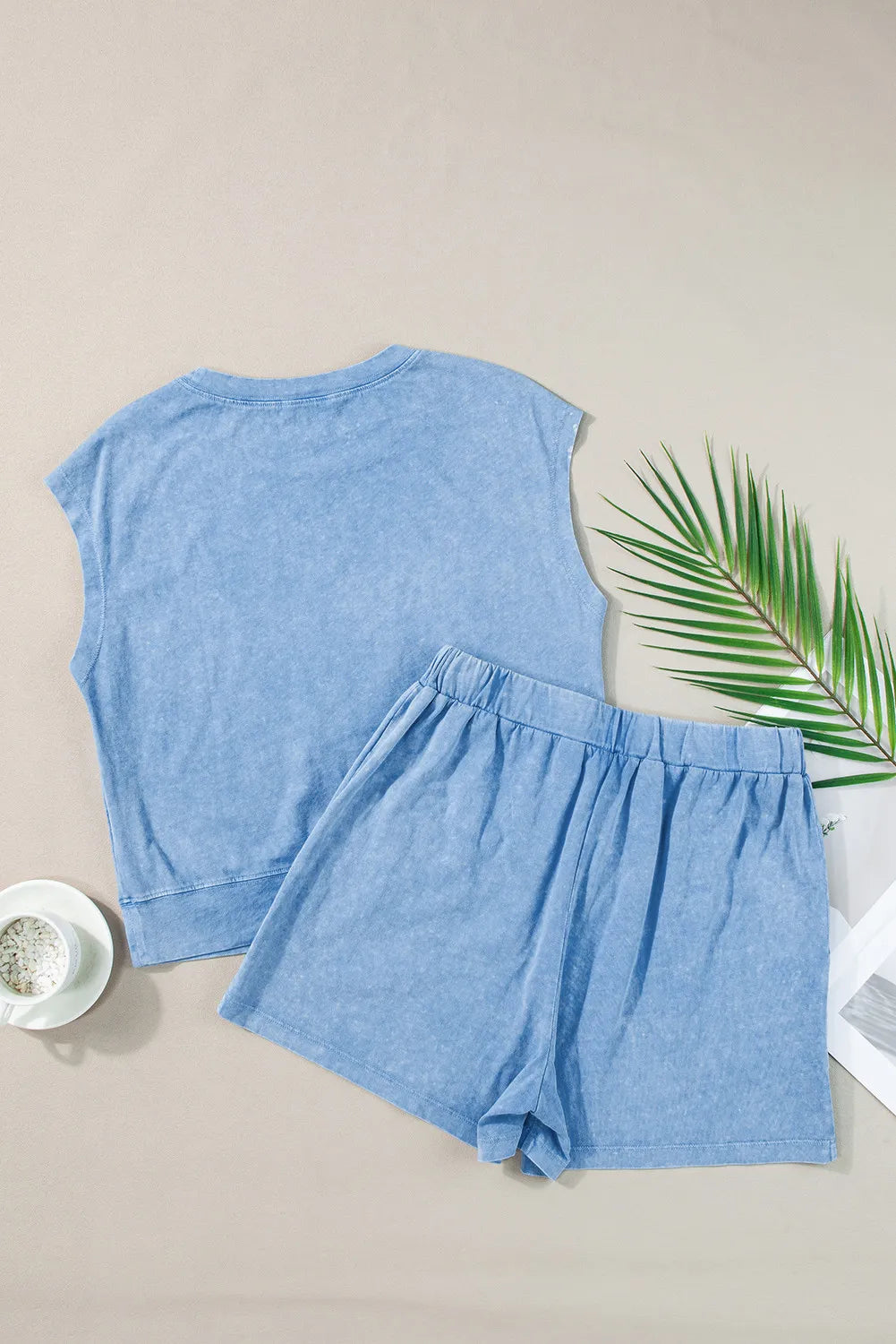 Melody Short Sleeve Top and Shorts Set