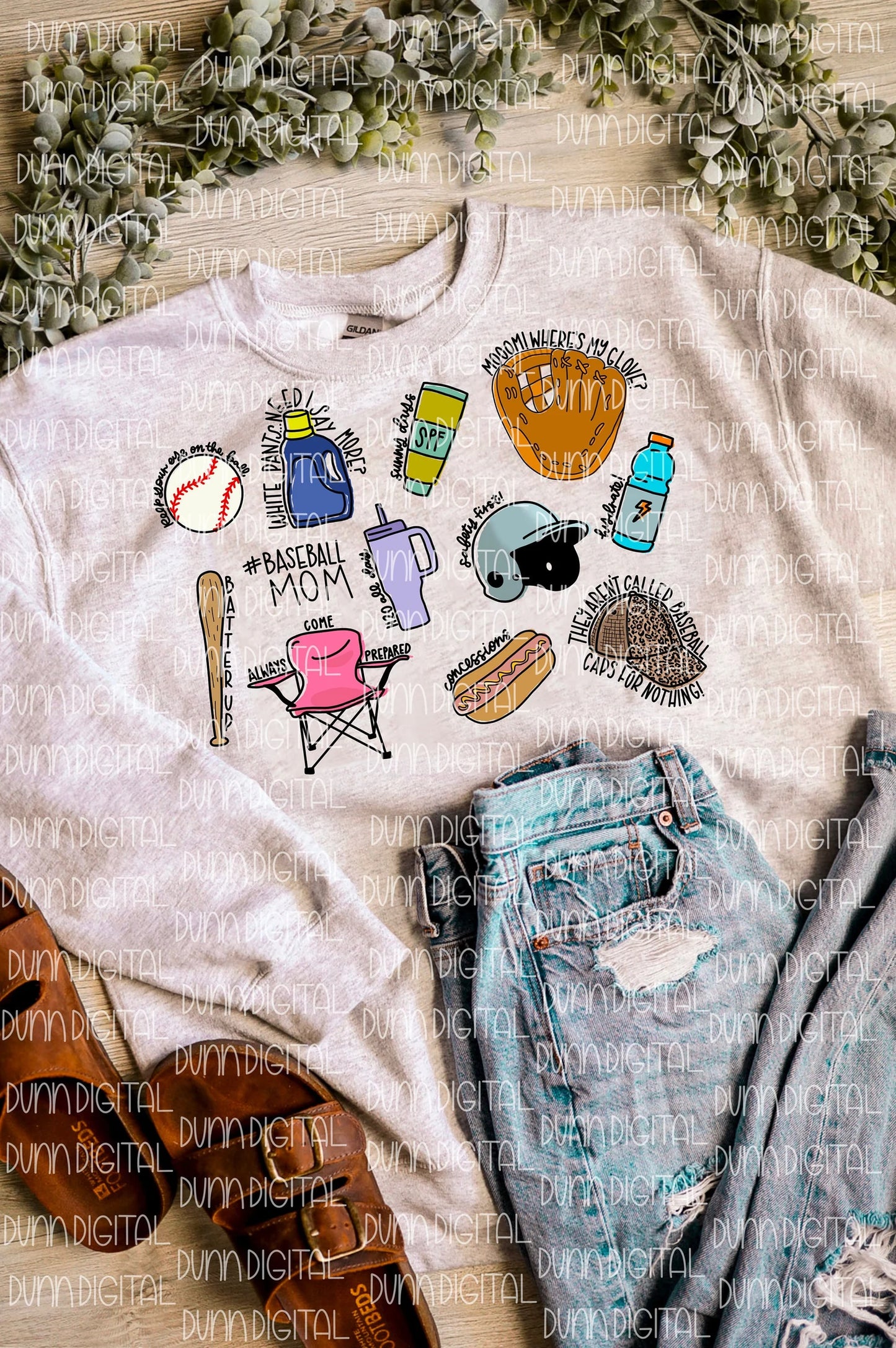 Baseball mama necessities
