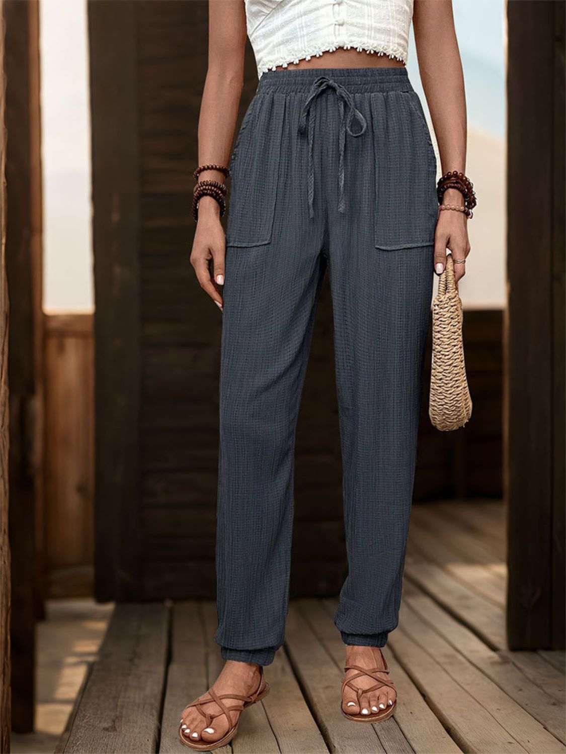 Lia High Waist Joggers