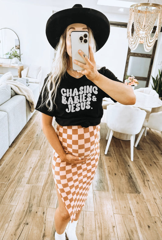 Chasing babies and Jesus