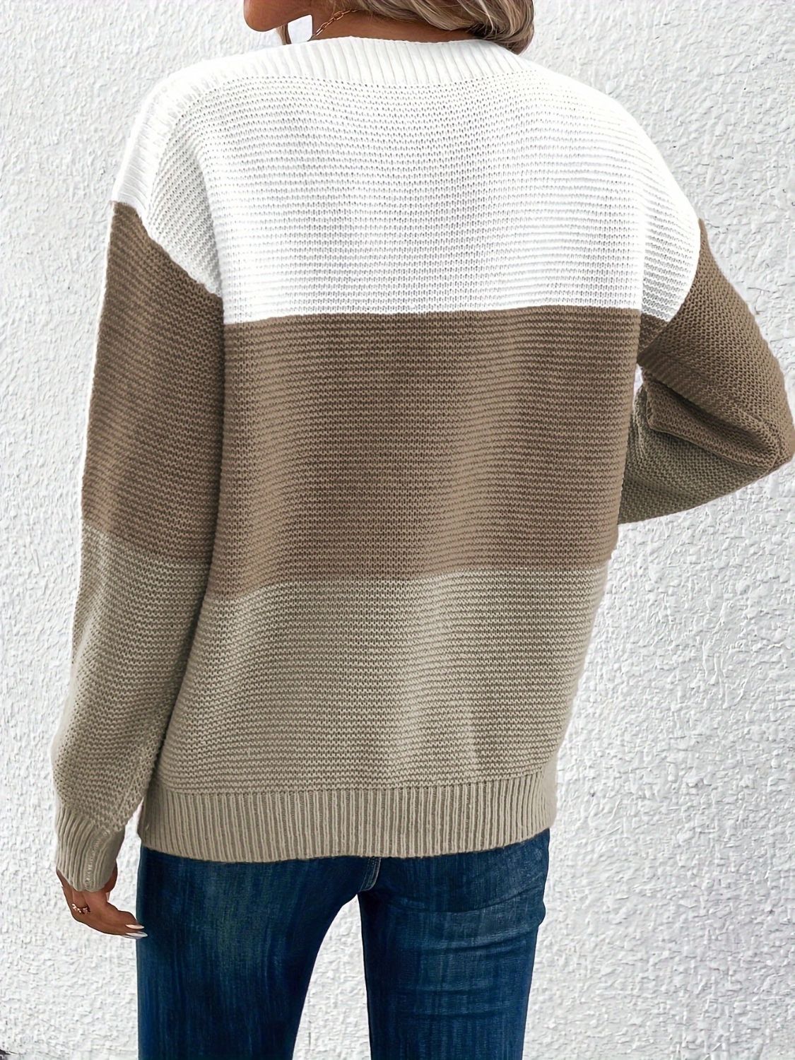 Keri Color Block Sweater