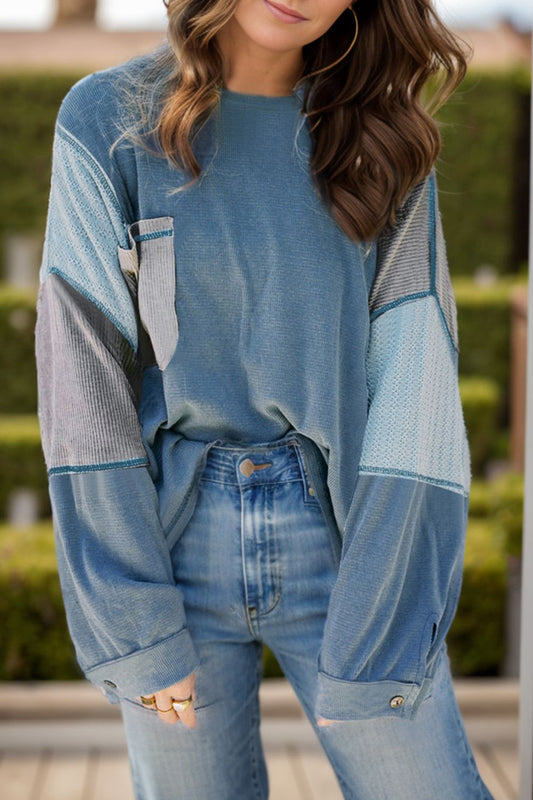 Zoie Patchwork Top
