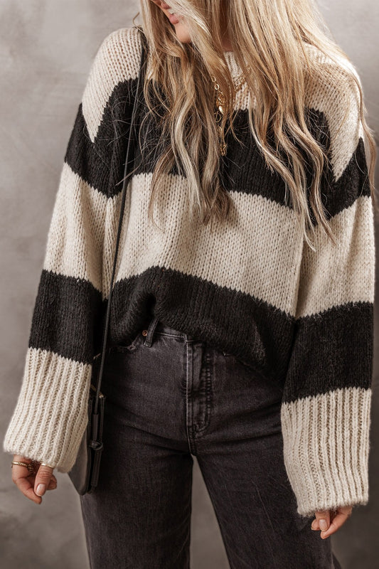 Novaleigh Color Block Sweater
