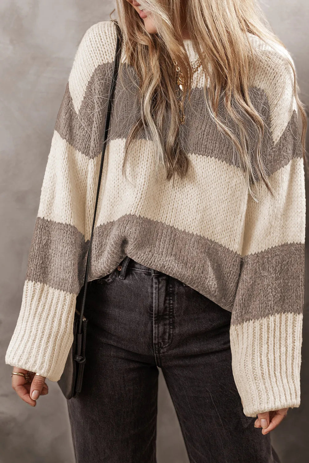 Novaleigh Color Block Sweater