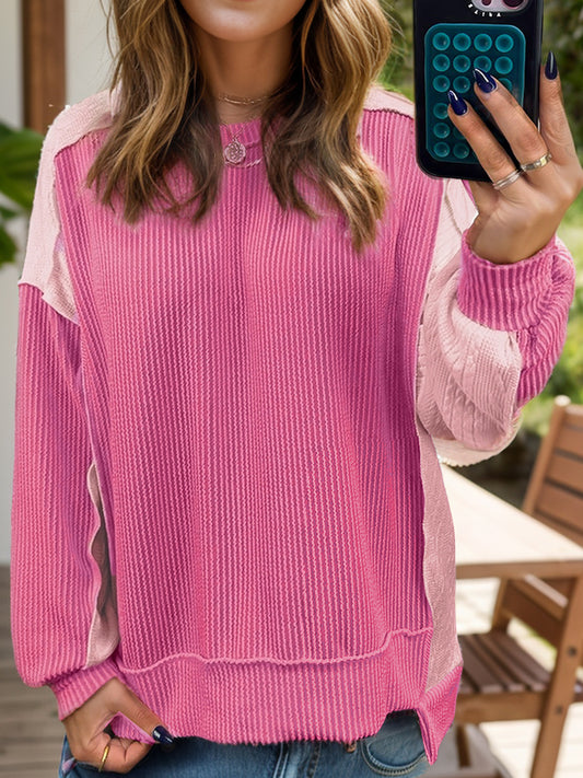 Wrenley Exposed Seam Sweatshirt