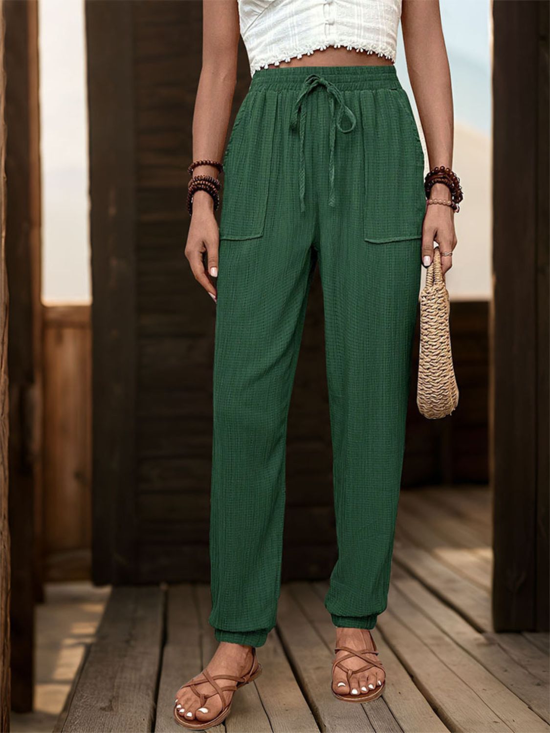 Lia High Waist Joggers