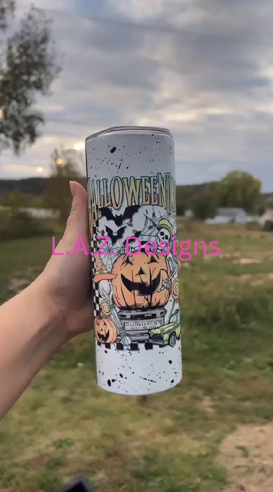 Halloweentown 20 oz tumbler